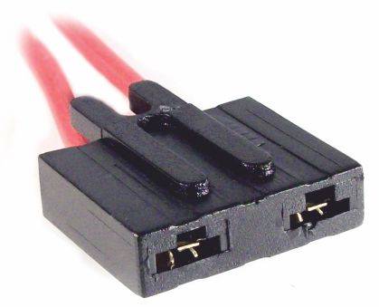 1055_C/F Ficha Portafusible aéreo maxi con fijacion Cable 4 mm.